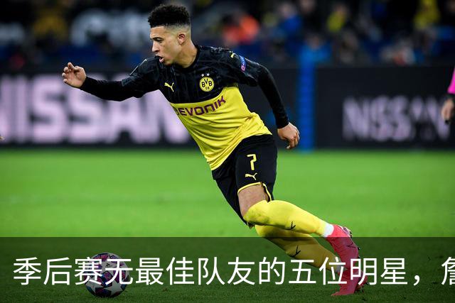 季后赛无最佳队友的五位明星，詹姆斯最高胜场数